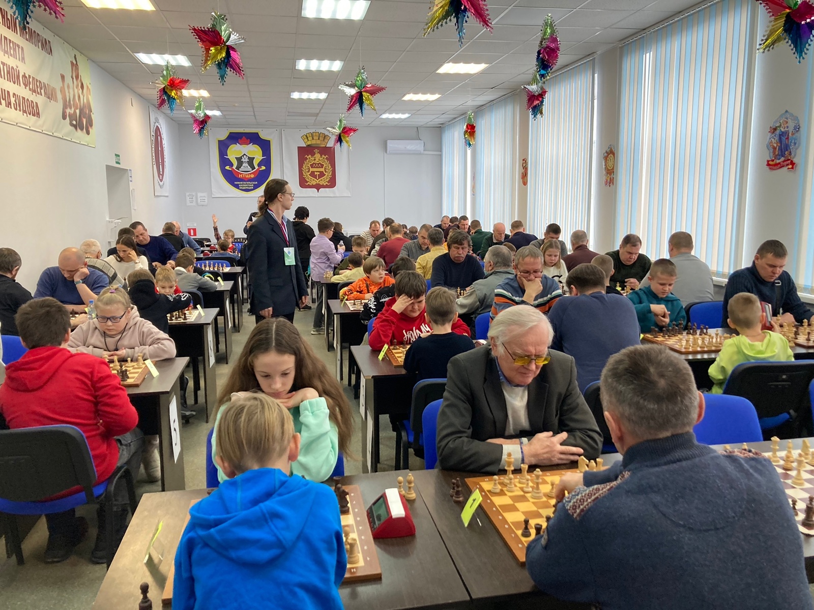 Турнир по быстрым шахматам "Шахматная семья"
